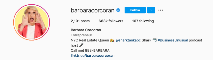  Real Estate Influencers Barbara Corcoran