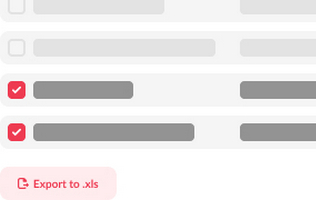 Export media catalog to CSV feature illustration