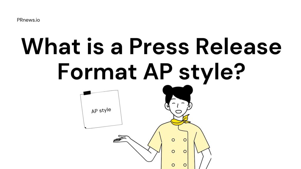 ap style pressmeddelande