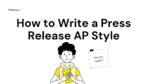 ap style press release