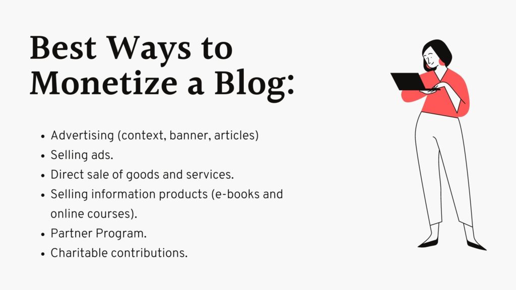 Best Ways to Monetize a Blog