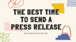 best time to send a press release