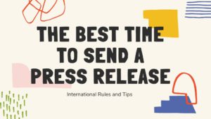 best time to send a press release