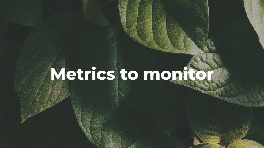 PR Metrics to monitor