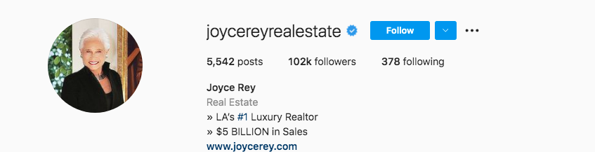  Real Estate Influencers Joyce Rey