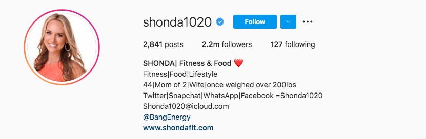 food influencers: Shonda Wagner: 2,2M seuraajaa.