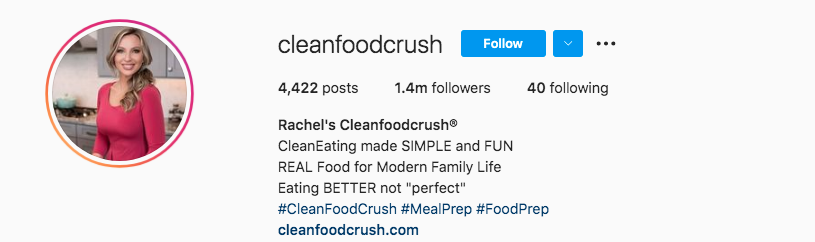 food influencers, Rachel Maser: 1.4M Followers