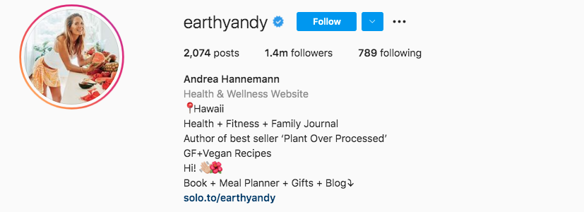 food influencers, Andrea Hannemann: 1.2M Followers