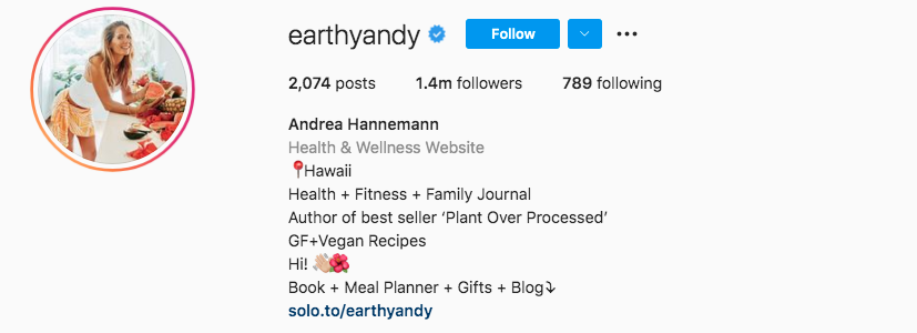 food influencers, Andrea Hannemann: 1,2M követő