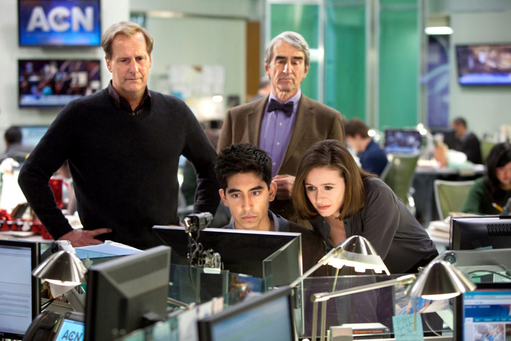  The Newsroom (2012) som en film om journalister.