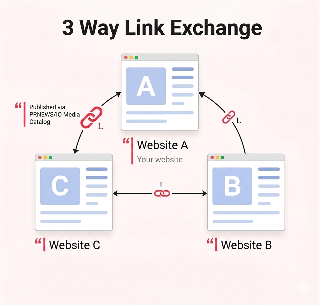 How to Use PRNews.io for Three-Way Link Exchanges