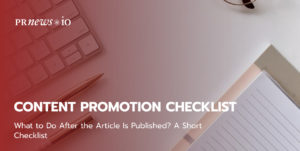 Content Promotion Checklist.