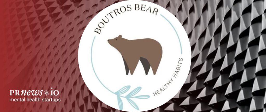 Boutros Bear | Mental Health Startups logotipas.