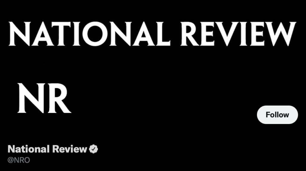 Standing athwart history, yelling Stop. A magazine founded by the late William F. Buckley Jr.