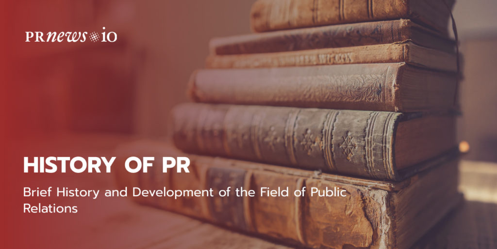 History of Public Relations.