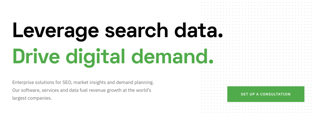 Įmonių SEO įrankis SearchMetrics