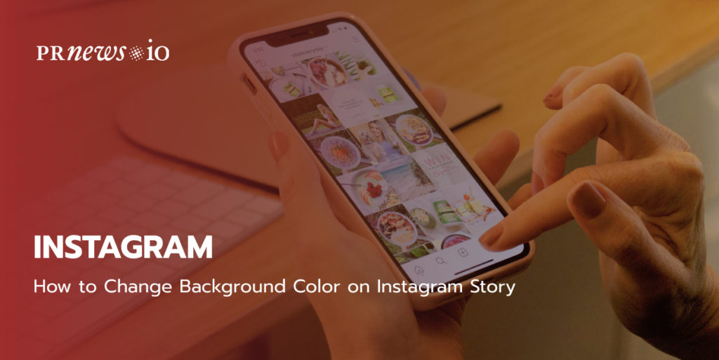 How to Change Background Color on Instagram Story.