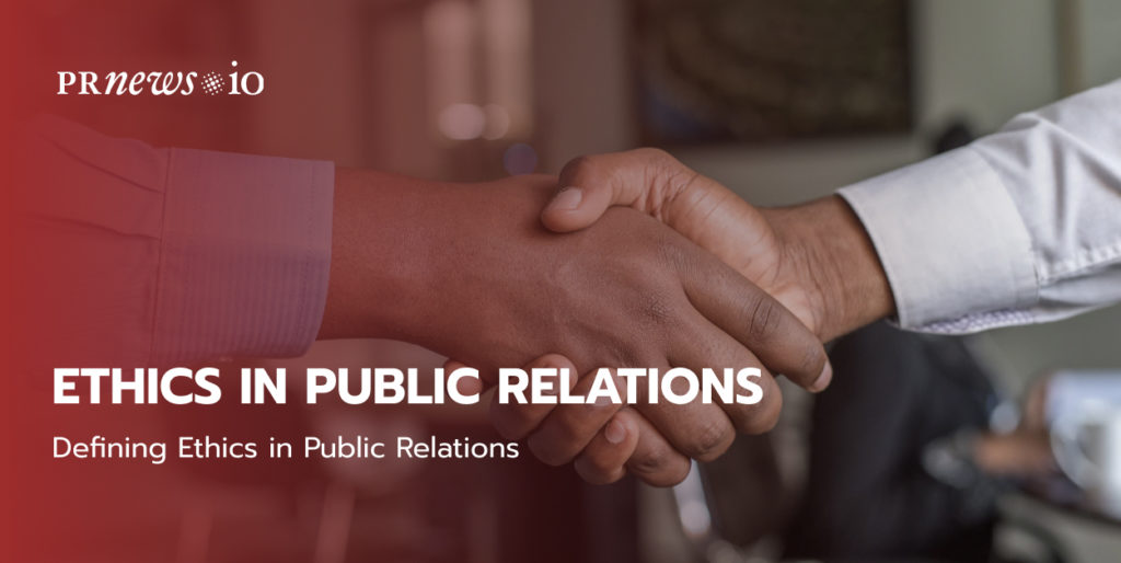 Definovanie etiky v public relations.