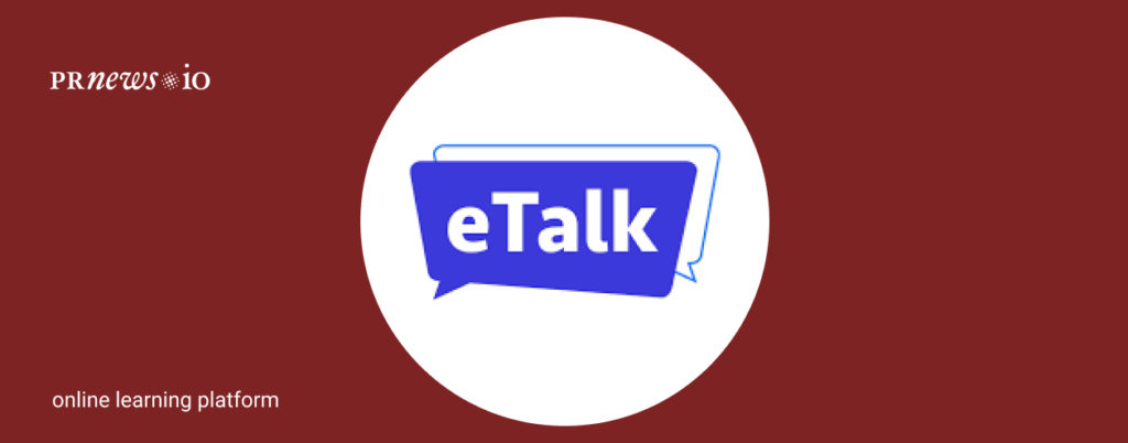 eTalk 온라인 학습 플랫폼.