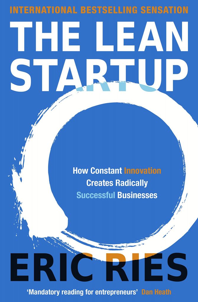 "The Lean Startup" by Eric Ries Digital Marketing book.