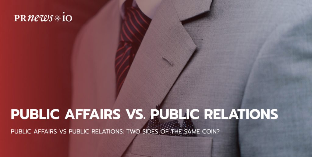 Public Affairs vs Public Relations: Två sidor av samma mynt?