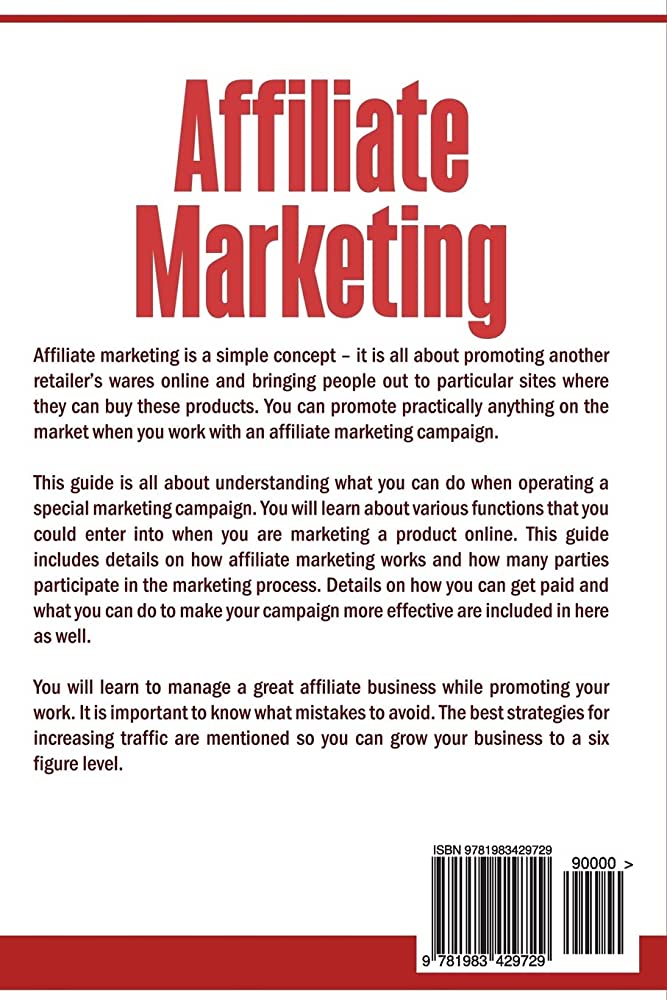 "Affiliate Marketing: Lansera ett sexsiffrigt företag med Clickbank-produkter, affilieringslänkar, Amazon-affiliateprogram och internetmarknadsföring" av Noah Gray och Michael Fox