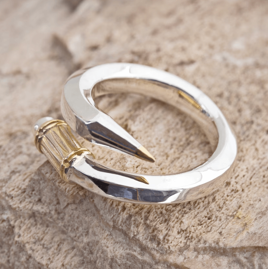Silver Pencil ring
