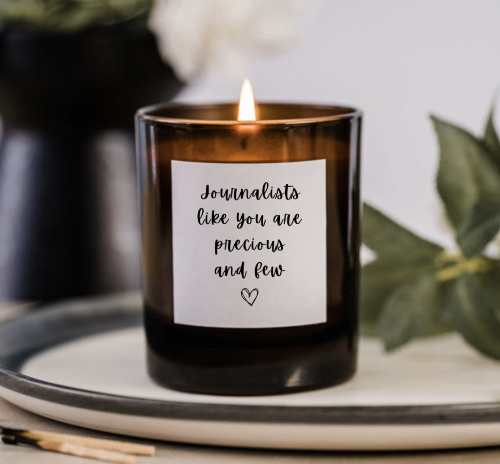 Gift For Journalist Candle Gifts For Journalists Gift For Journalists Shirts Journalist Shirt Journalist Mug Journalist Hoodie Card Tote PAF