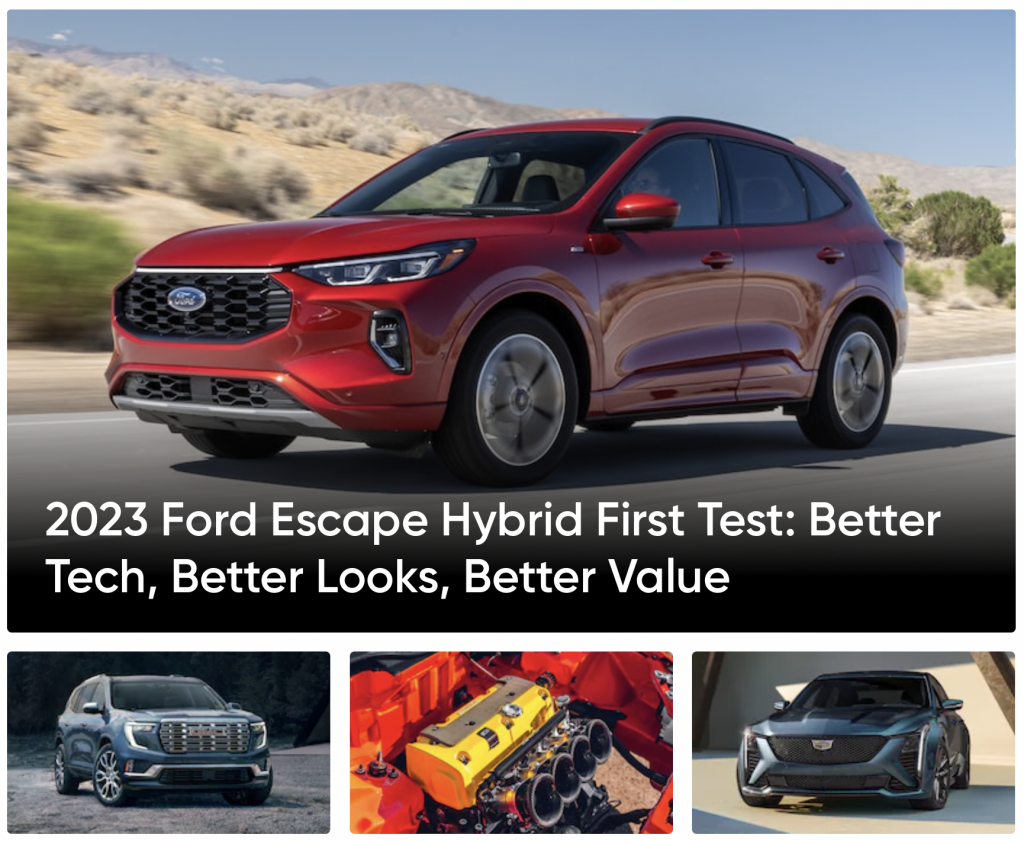2022 Ford Escape Prices, Reviews, and Photos - MotorTrend