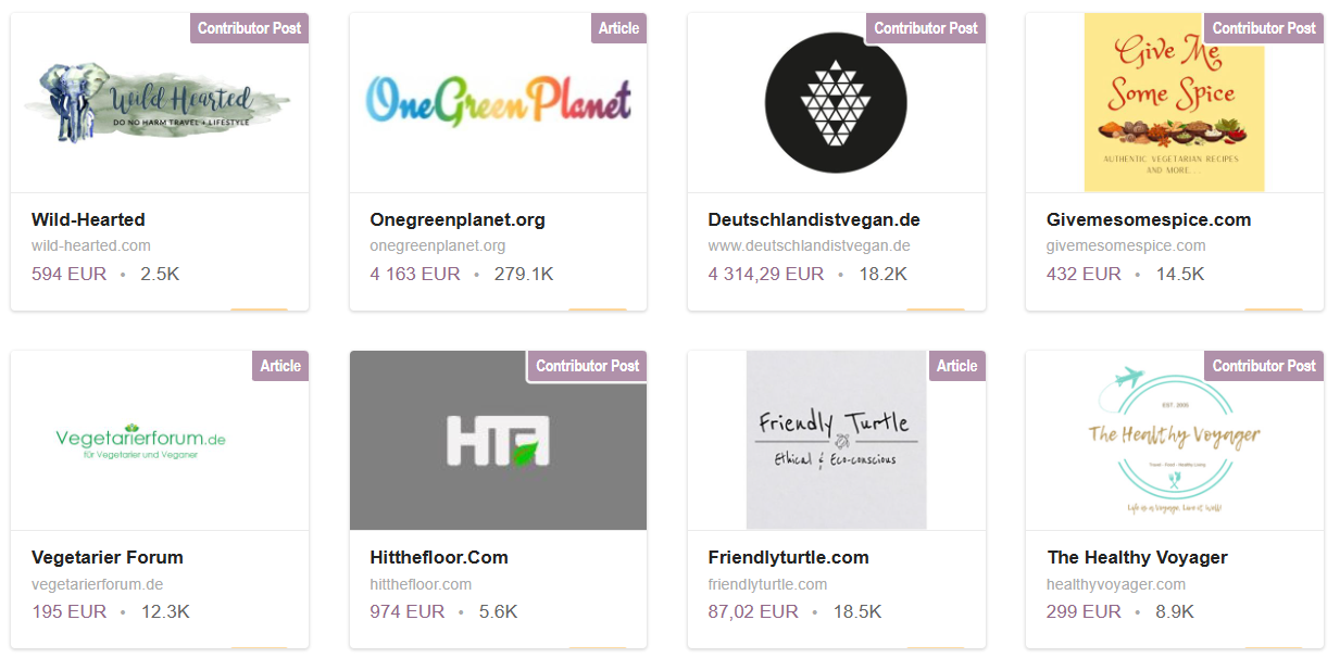 Vegan Blogs