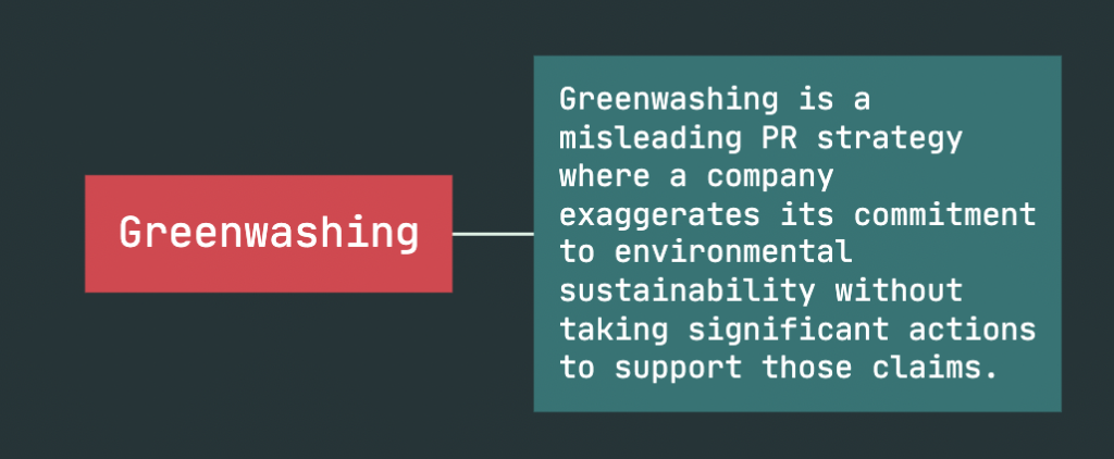 greenwashing definition.
