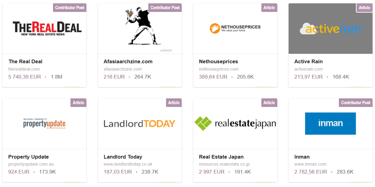 Real Estate Blogs