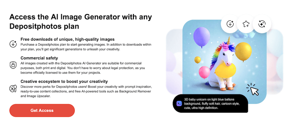 AI Image Generator by Depositphotos