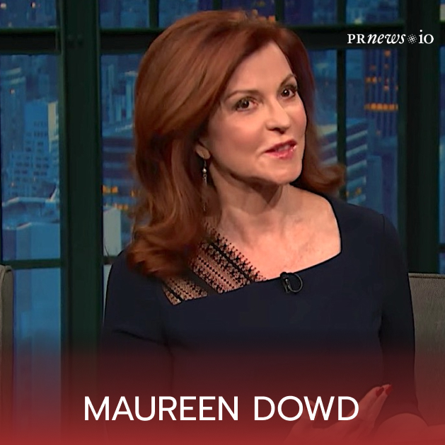 Maureen Dowd best Journalist