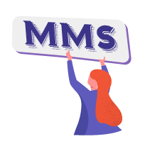 MMS Advertising Logo
