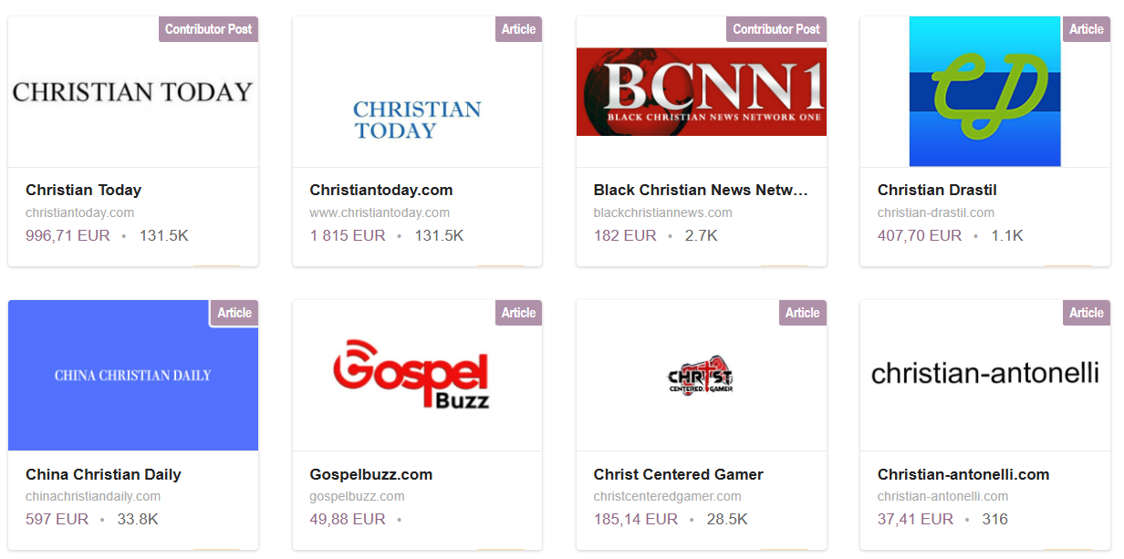 Christian Blogs