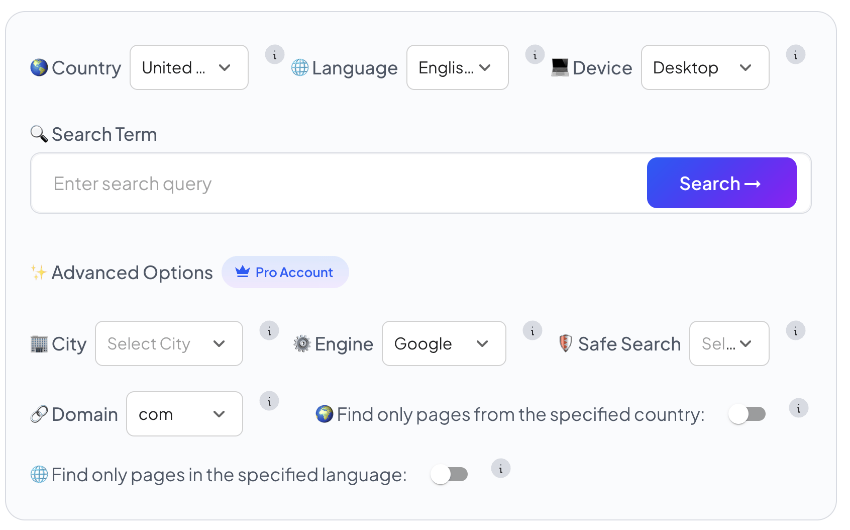 I Search From — Enterprise-Level SERP & Localization Insight Tool