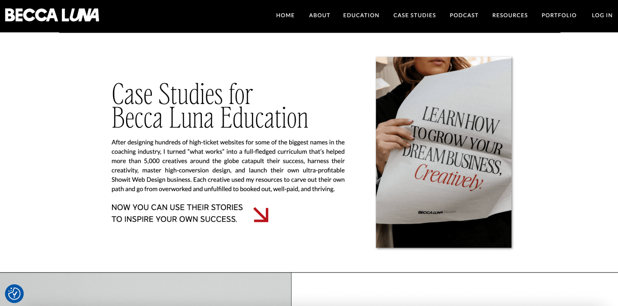 Case Studies for Becca Luna Education