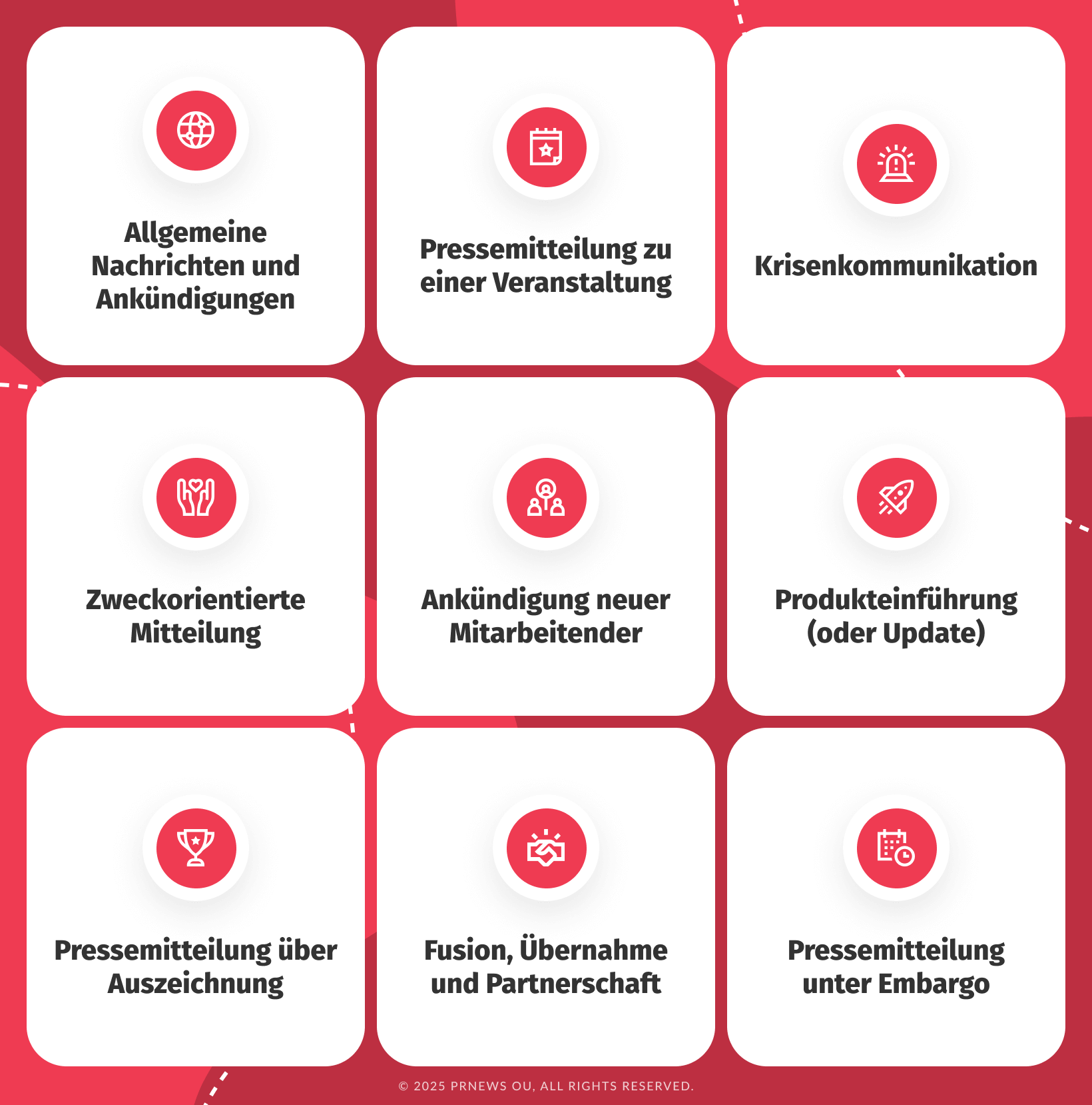 Die besten Beispiele für Pressemitteilungen