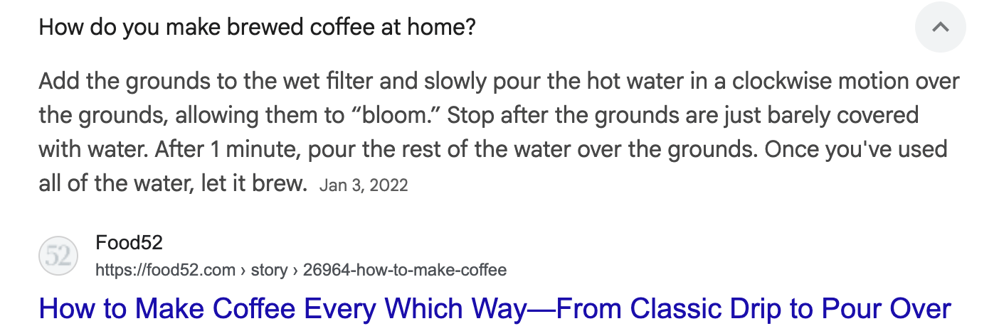 Zero-click marketing channel -Google snippets 
