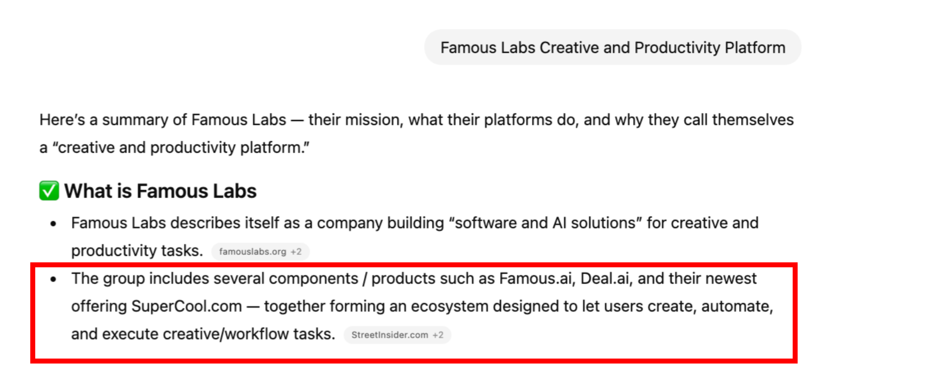AI Content Distribution examples
