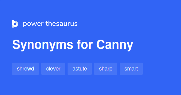 21 Синонимы для Canny относящиеся к Scheming