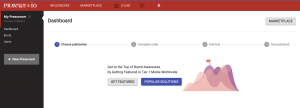 Registering and logging into the admin panel