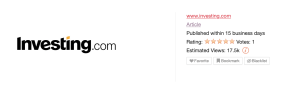 investing.com rating