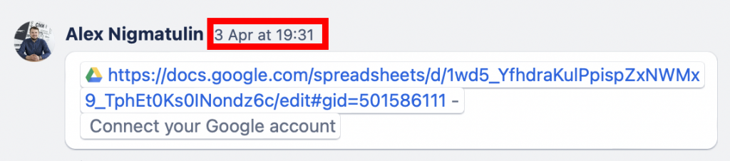 building backlinks to the already-posted article