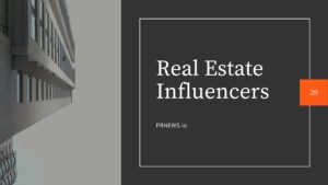 real estate social media influencer.