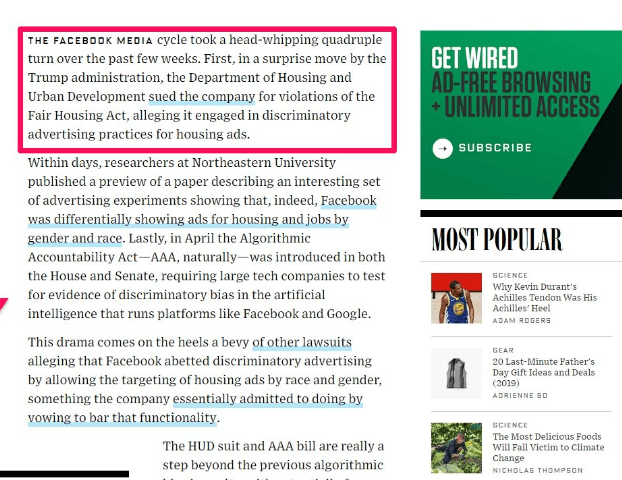 Editorial Example