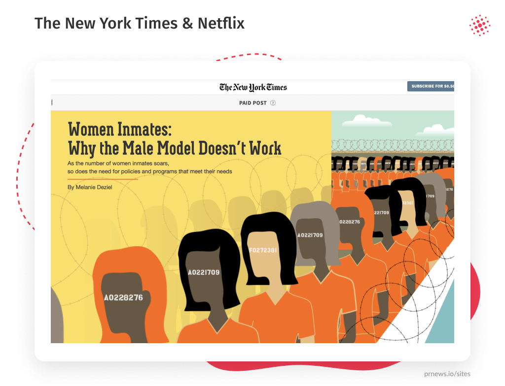 The New York Times and Netflix