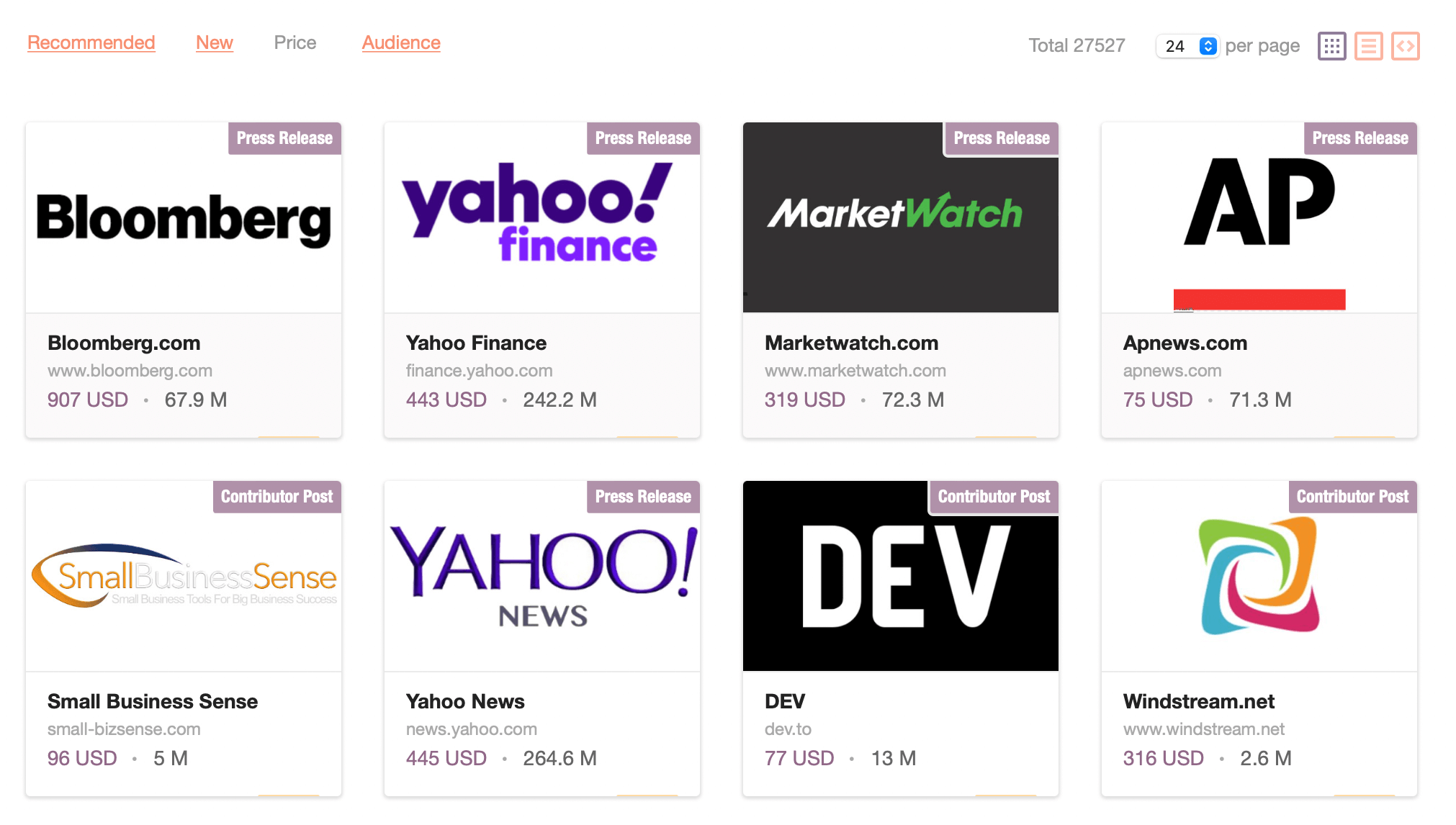 media outlets