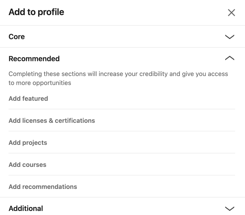 Add Licenses and Certifications